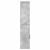 Bibliotecă, gri beton, 60x24x120 cm, lemn prelucrat GartenMobel Dekor