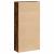 Bibliotecă, stejar fumuriu, 60x24x120 cm, lemn prelucrat GartenMobel Dekor