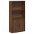 Bibliotecă, stejar maro, 60x24x120 cm, lemn prelucrat GartenMobel Dekor
