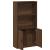 Bibliotecă, stejar maro, 60x24x120 cm, lemn prelucrat GartenMobel Dekor