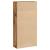 Bibliotecă, lemn vechi, 60x24x120 cm, lemn prelucrat GartenMobel Dekor