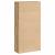 Bibliotecă, stejar artizanal, 60x24x120 cm, lemn prelucrat GartenMobel Dekor
