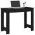 Birou, negru,100x45x75 cm, lemn prelucrat GartenMobel Dekor