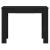 Birou, negru,100x45x75 cm, lemn prelucrat GartenMobel Dekor
