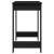 Birou, negru,100x45x75 cm, lemn prelucrat GartenMobel Dekor