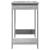 Birou Gri Sonoma 100x45x75 cm lemn prelucrat GartenMobel Dekor
