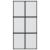 Ușă glisantă, negru, 102,5x205 cm, sticlă securizată/aluminiu GartenMobel Dekor