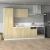 Set dulapuri de bucătărie 7 piese stejar sonoma, lemn prelucrat GartenMobel Dekor