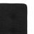 Scaune de sufragerie 6 buc. negru material textil GartenMobel Dekor