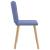 Scaune de sufragerie 6 buc țesătură Jeans Blue GartenMobel Dekor