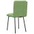 Scaune de sufragerie, 6 buc, verde deschis, catifea GartenMobel Dekor