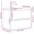 Set mobilier de baie, 2 piese, gri beton, lemn compozit GartenMobel Dekor
