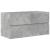 Set mobilier de baie, 2 piese, gri beton, lemn compozit GartenMobel Dekor