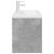 Set mobilier de baie, 2 piese, gri beton, lemn compozit GartenMobel Dekor