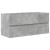 Set mobilier de baie, 2 piese, gri beton, lemn compozit GartenMobel Dekor