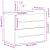 Set mobilier de baie, 2 piese, stejar sonoma, lemn prelucrat GartenMobel Dekor