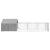Canisa de exterior cu alergare 7x2x1,5 m otel galvanizat GartenMobel Dekor