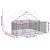 Canisa de exterior cu alergare 3x3x1,9 m otel galvanizat GartenMobel Dekor