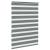 Jaluzea tip zebra gri închis lățime țesătură 100,9 cm poliester GartenMobel Dekor