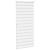 Jaluzea tip zebra alb lățime țesătură 90,9 cm poliester GartenMobel Dekor