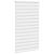 Jaluzea tip zebra alb lățime țesătură 130,9 cm poliester GartenMobel Dekor