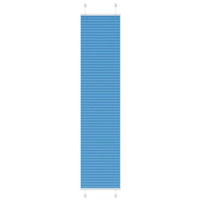 Jaluză plisată Albastru 50x200 cm Lățime țesătură 49,4 cm GartenMobel Dekor