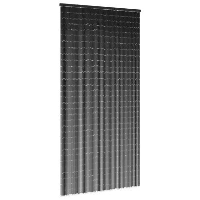 Perdele ușă cu insecte gri închis 90x220 cm bambus GartenMobel Dekor