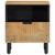 Noptiere 2 buc Maro 40x33x46 cm Lemn masiv Mango GartenMobel Dekor