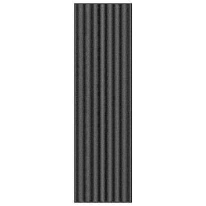 Covoraș Dună Neagră și Gri 115x400 cm GartenMobel Dekor