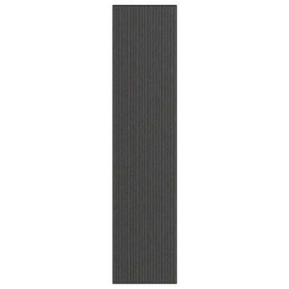Covoraș Dună Neagră și Gri 115x500 cm GartenMobel Dekor