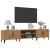 Dulap TV, stejar artizanal, 180x31,5x40 cm, lemn prelucrat GartenMobel Dekor