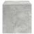 Comodă TV, gri beton, 100 x 40 x 40 cm, PAL GartenMobel Dekor