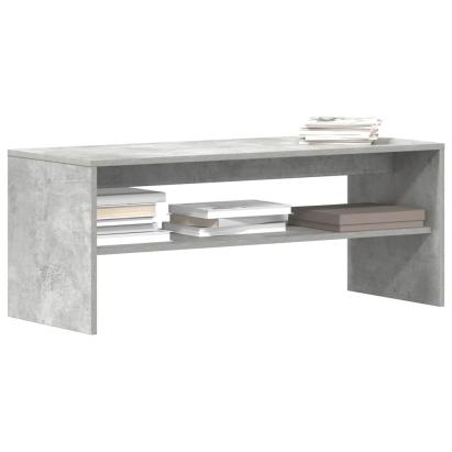 Comodă TV, gri beton, 100 x 40 x 40 cm, PAL GartenMobel Dekor