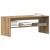 Dulap TV, stejar artizanal, 100x40x40 cm, lemn prelucrat GartenMobel Dekor