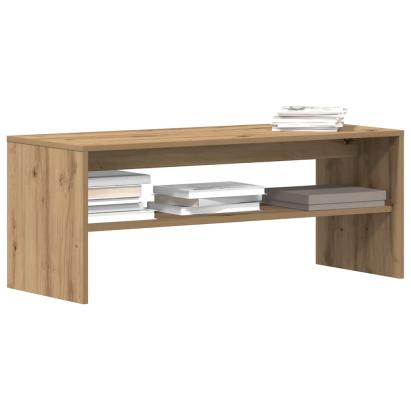Dulap TV, stejar artizanal, 100x40x40 cm, lemn prelucrat GartenMobel Dekor