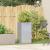 Jardinieră 40x40x80 cm oțel galvanizat GartenMobel Dekor
