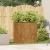 Jardinieră Rusty 80x40x80 cm Oțel pentru intemperii GartenMobel Dekor