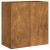 Jardinieră Rusty 80x40x80 cm Oțel pentru intemperii GartenMobel Dekor