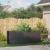 Jardinier negru 200x40x80 cm Oțel laminat la rece GartenMobel Dekor