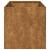 Jardinieră Rusty 40x80x40 cm Oțel pentru intemperii GartenMobel Dekor