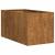 Jardinieră Rusty 40x80x40 cm Oțel pentru intemperii GartenMobel Dekor
