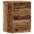 Noptiera din lemn vechi 38x35x55 cm lemn prelucrat GartenMobel Dekor