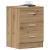 Noptiere, 2 buc., stejar artizanal, 38x35x55 cm, lemn prelucrat GartenMobel Dekor