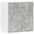 Dulap de bucătărie Gri Beton 60x31x60 cm Lemn de prelucrat GartenMobel Dekor