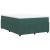 Pat box spring cu saltea, verde închis, 140x190 cm, catifea GartenMobel Dekor