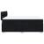 Pat box spring cu saltea, negru, 140x190 cm, textil GartenMobel Dekor
