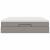 Cadru de pat otoman cu saltea Taupe 180x200cm Material GartenMobel Dekor