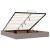 Cadru de pat otoman cu saltea Taupe 180x200cm Material GartenMobel Dekor