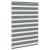 Jaluzea tip zebra gri închis lățime țesătură 90,9 cm poliester GartenMobel Dekor