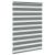 Jaluzea tip zebra gri închis lățime țesătură 100,9 cm poliester GartenMobel Dekor